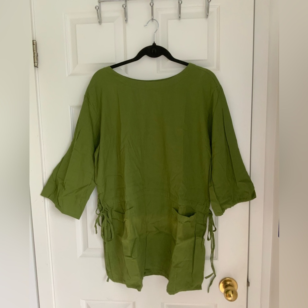 Etsy made Green Women's Top